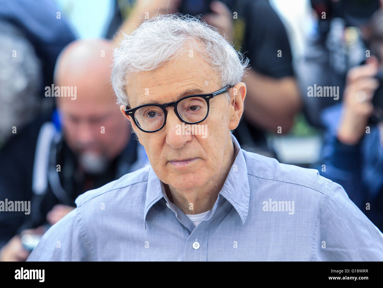 Cannes, France. Le 11 mai, 2016. Woody Allen Directeur Cafe Society, Photocall. 69 ème Festival du Film de Cannes Cannes, France 11 mai 2016 Diw88563 Allstar Crédit : photo library/Alamy Live News Banque D'Images