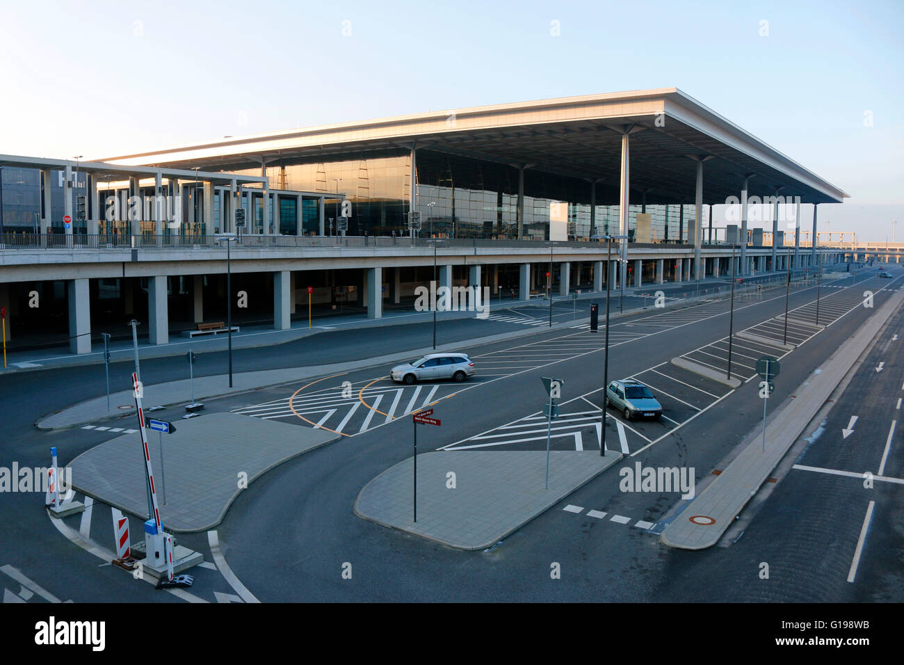 Impressionen - Flughafen BER, Berlin. Banque D'Images