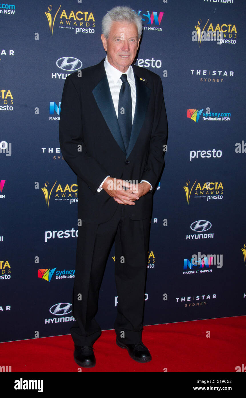 30 Novembre 2015 : les VIP et les célébrités arrivent pour le 5e Prix AACTA Dîner de l'industrie qui a eu lieu à l'étoile à Sydney, Australie. Sur la photo, John Seale Banque D'Images