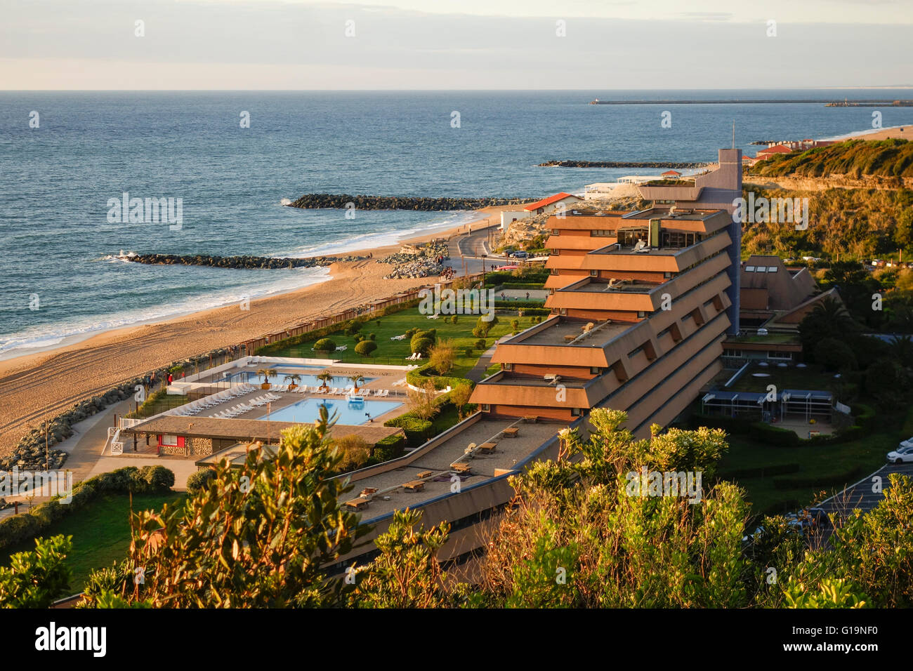 Resort, Hotel, Belambra Clubs, la Chambre d'Amour, Aquitaine, Biarritz,  Pays basque, France Photo Stock - Alamy