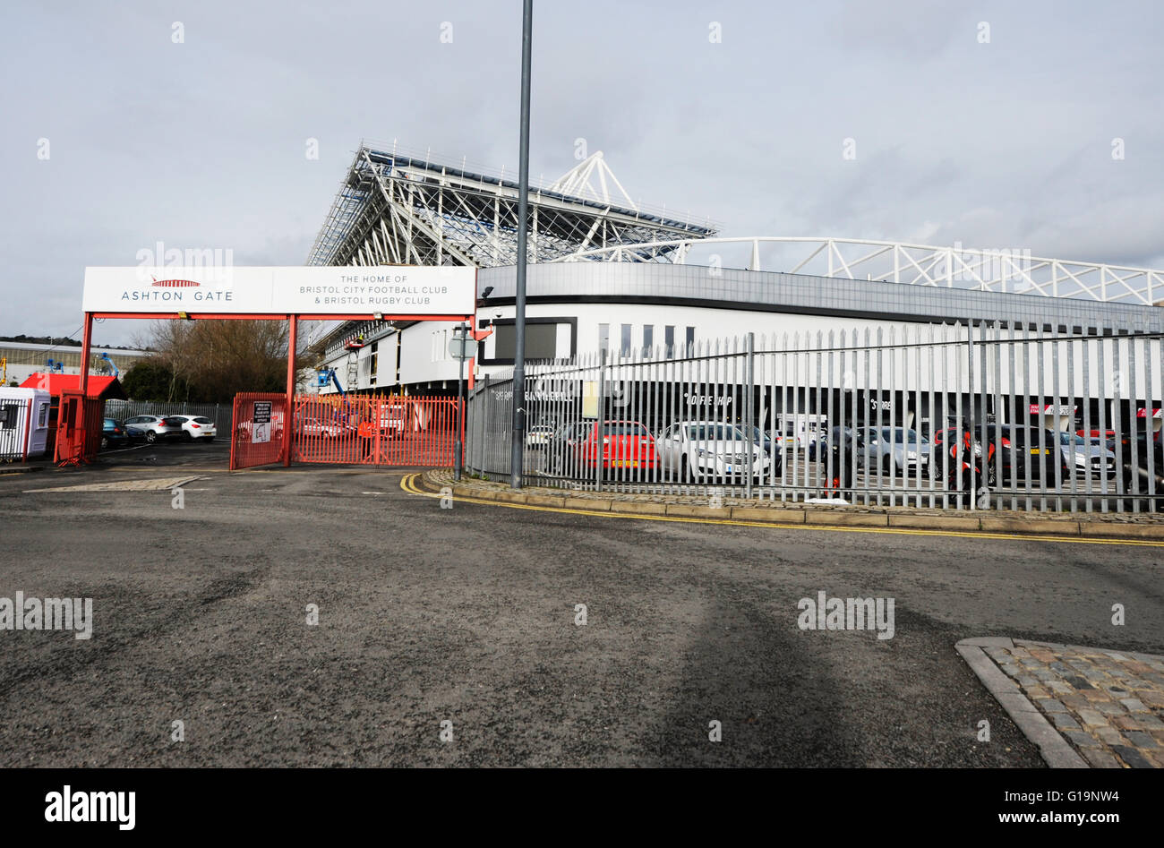 Ashton Gate Stadium, stade, football, UK Banque D'Images