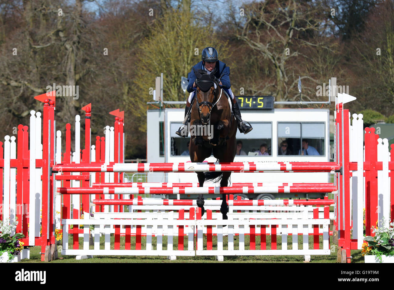 Francis Whittington (Grande-Bretagne) sur Imp hâtive à la cso Belton International Horse Trials 2016 Banque D'Images