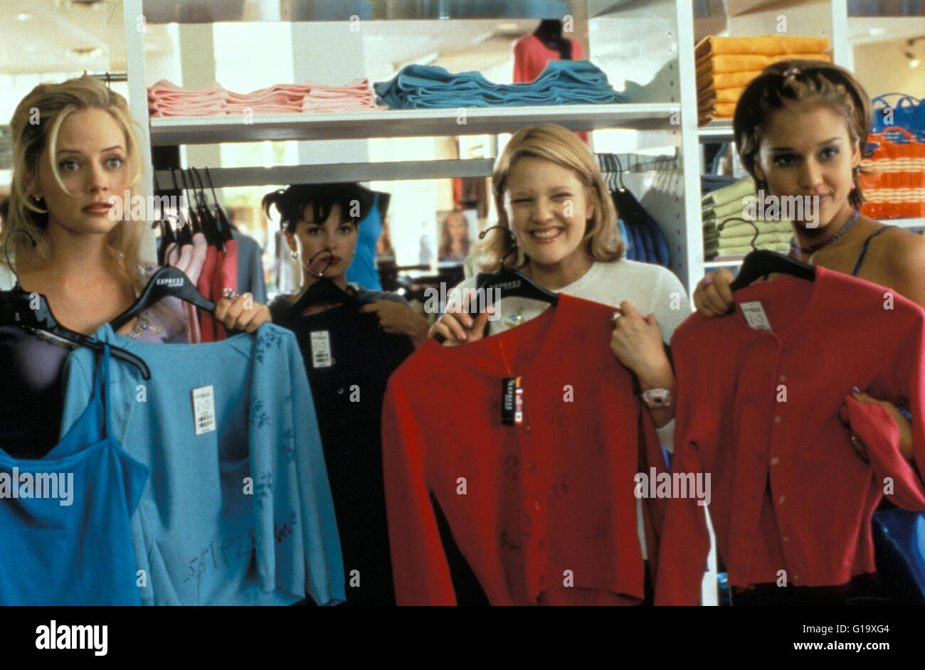 Ungeküßt / Jessica Alba (li.), Banque D'Images