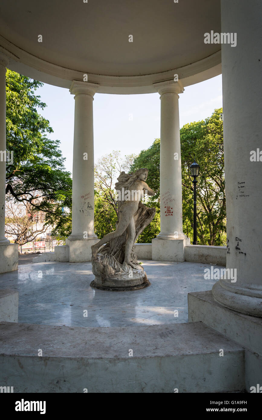 Gazebo, Lezama, San Telmo, Buenos Aires, Argentine Banque D'Images