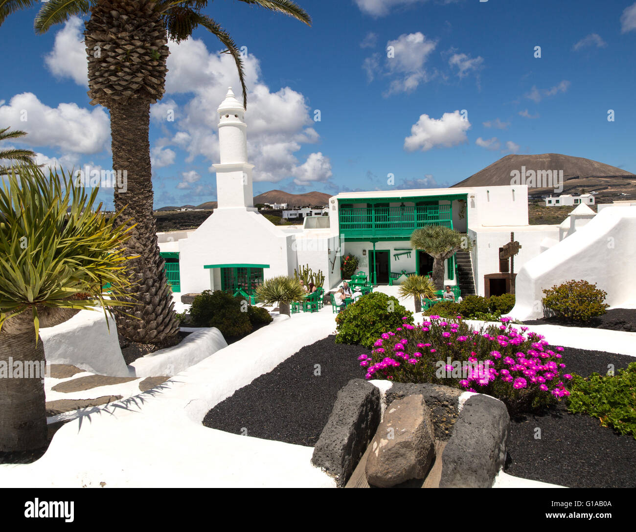 Museum et du folklore Arts Centre, Casa Museo Monumento al Campesino, Lanzarote, îles Canaries, Espagne Banque D'Images