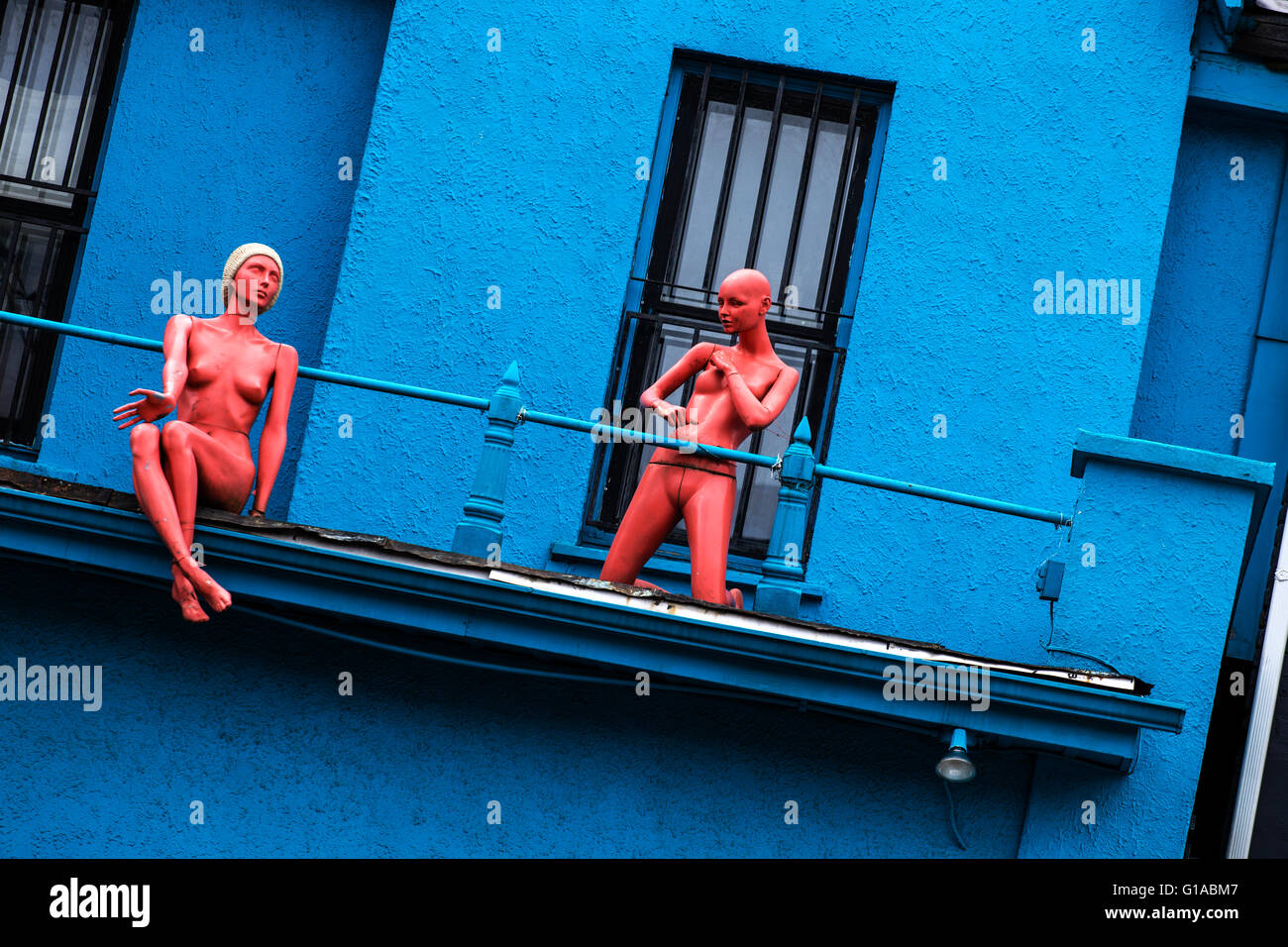 Kensington Market Toronto Ontario Canada Banque D'Images