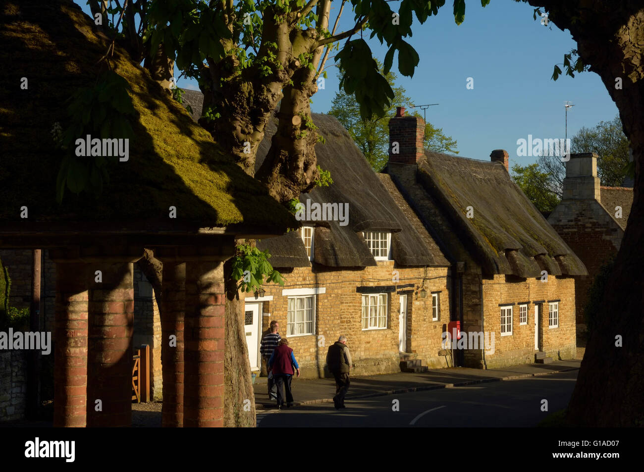 Village d'Exton, Rutland. Leicestershire. L'Angleterre. UK. L'Europe Banque D'Images