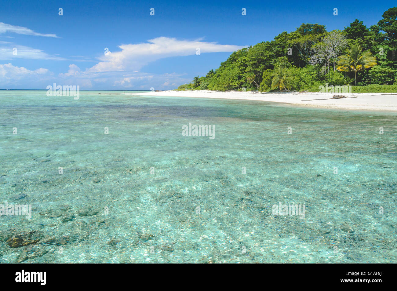 Tioman island au large de la côte de Bornéo Banque D'Images