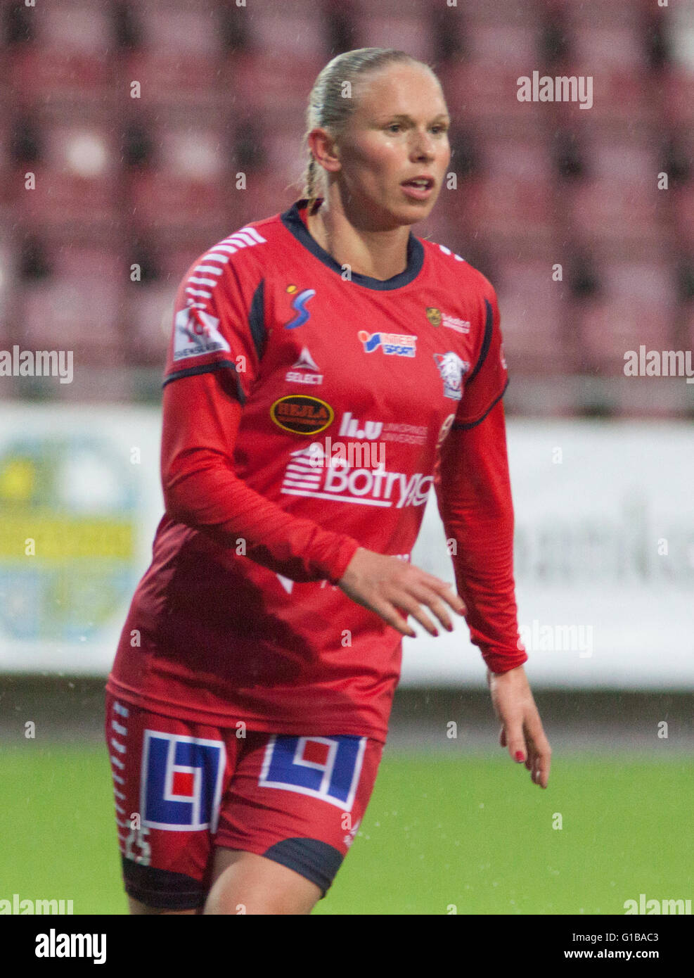Jonna Andersson football Linköping FC 2016 Banque D'Images