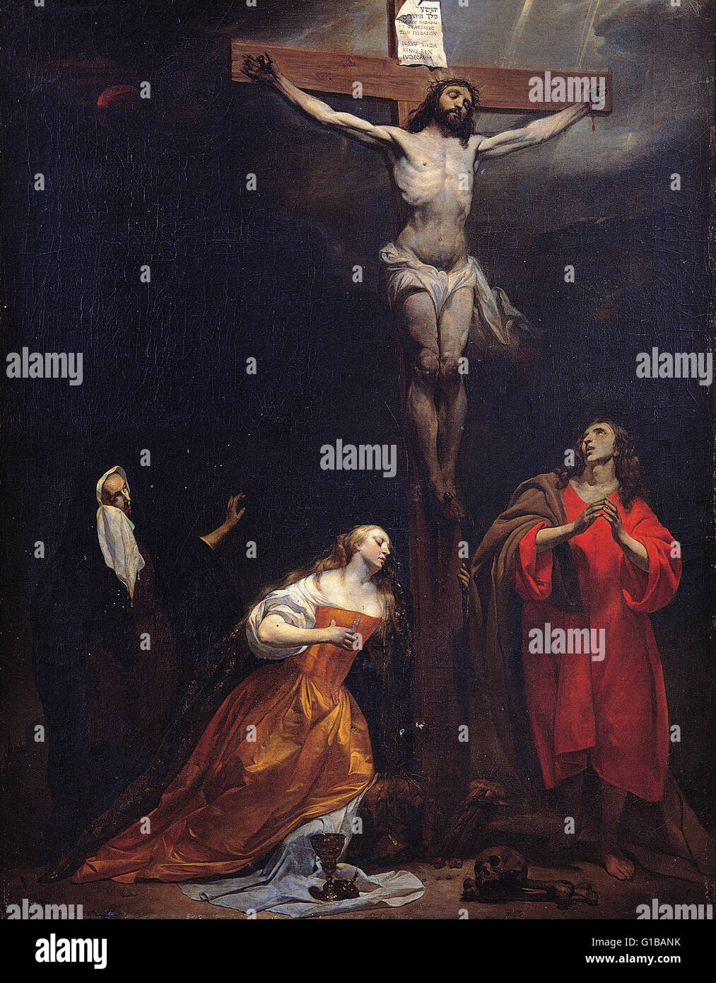 Gabriel Metsu - Crucifixion - Musei Capitolini Roma Banque D'Images