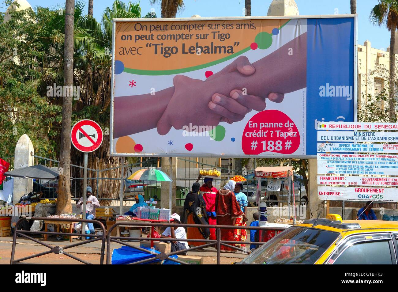 Sénégal, Dakar Banque D'Images