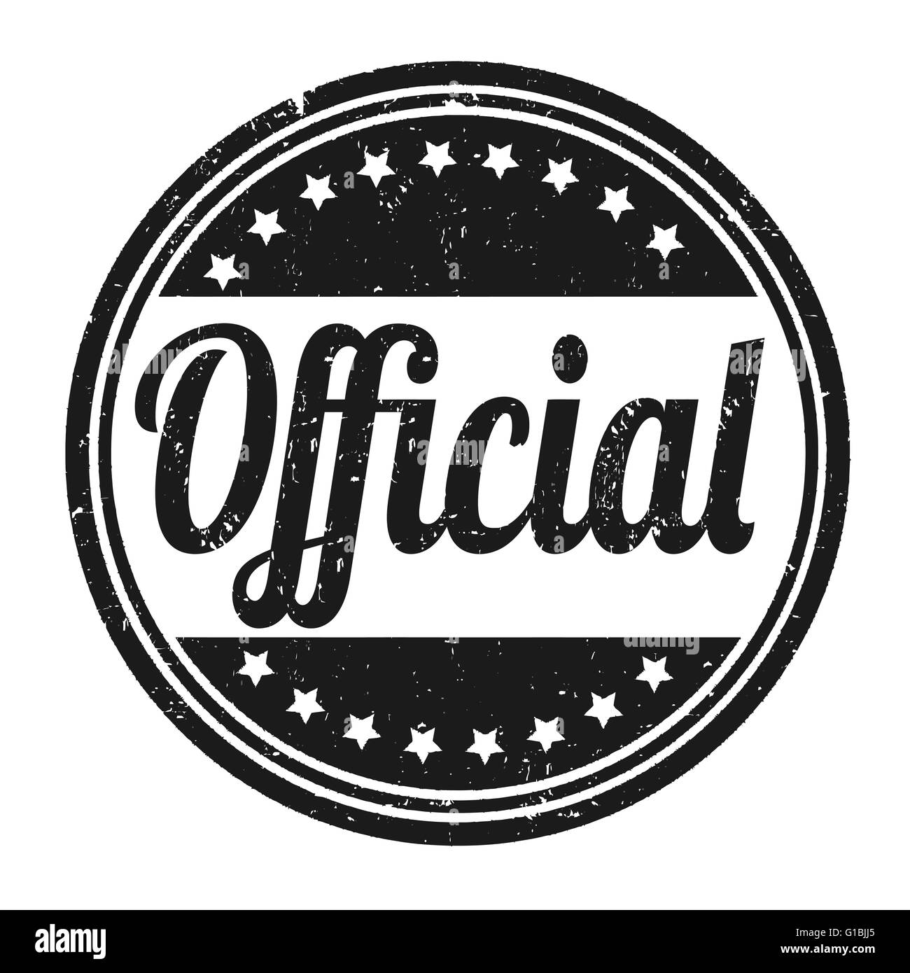 Grunge officiel tampons sur fond blanc, vector illustration Illustration de Vecteur