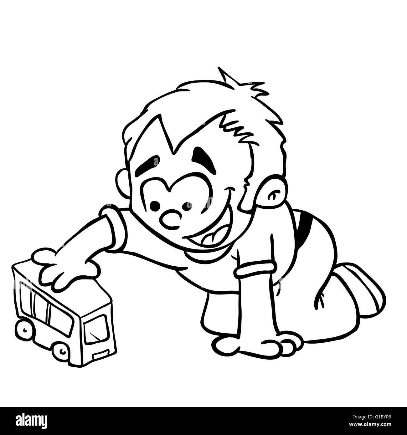 Simple Noir Et Blanc Petit Garcon Jouant Image Vectorielle Stock Alamy Simple Noir Et Blanc Petit Garcon Jouant Image Vectorielle Stock Alamy