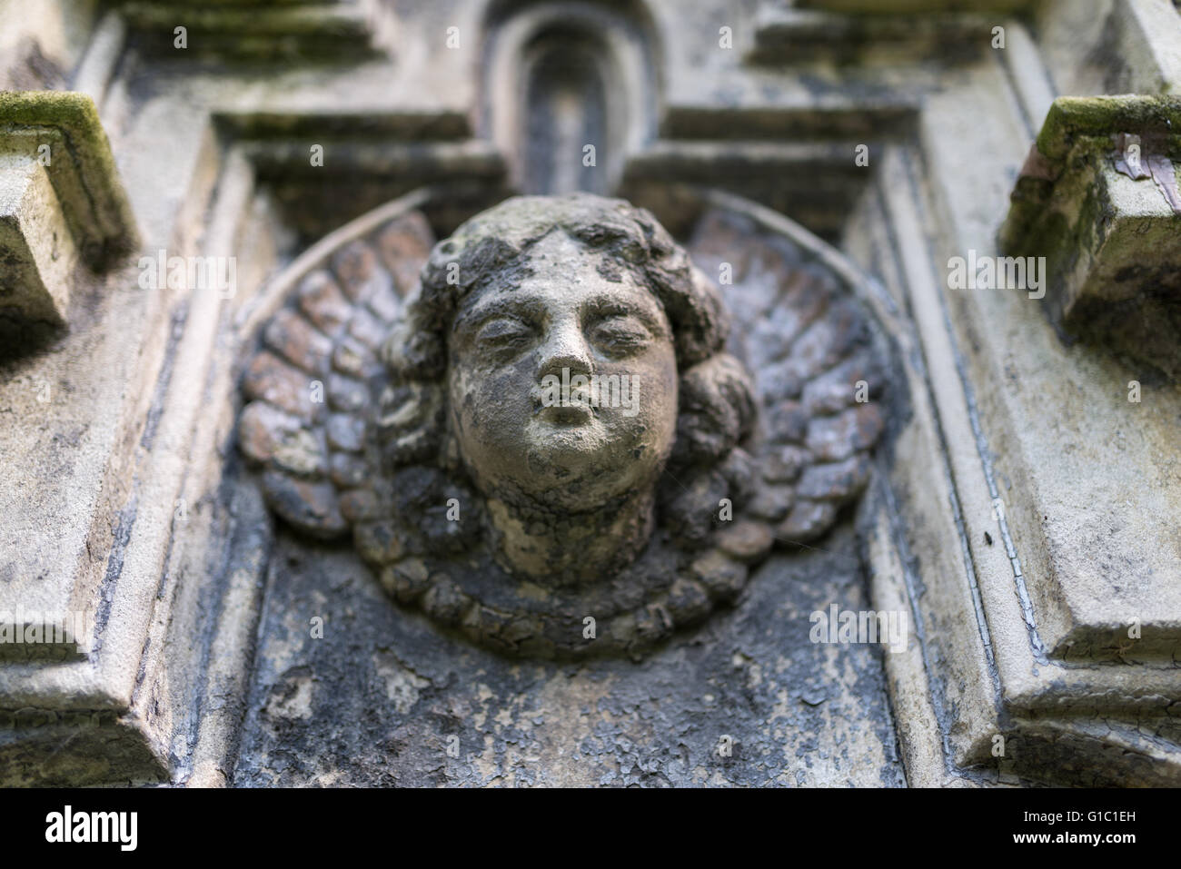 Stone Angel, Bratislava, République Slovaque Banque D'Images