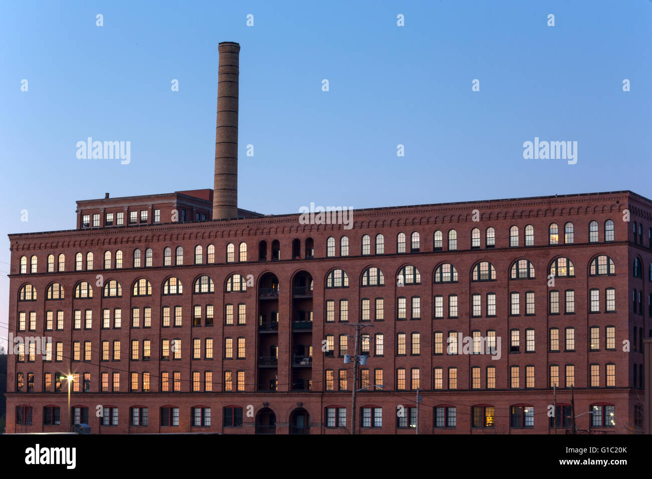 L'USINE DE CORK LUXURY APARTMENT BUILDING STRIP DISTRICT PITTSBURGH PENNSYLVANIA USA Banque D'Images