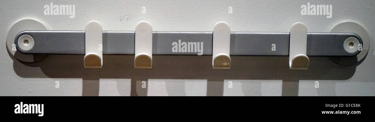 Sabi l'espace, une collection de facile-à-monter produits de stockage et de l'organisation, conçu par le Bureau du projet Map, UK pour Sabi, USA. Banque D'Images