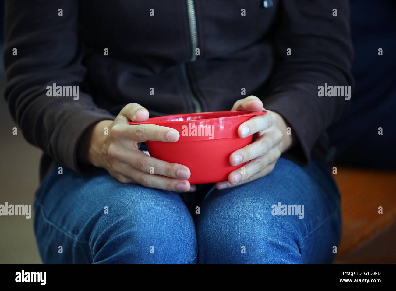 La communauté œcuménique de Taizé. L'eau potable. Taize. La France. Banque D'Images