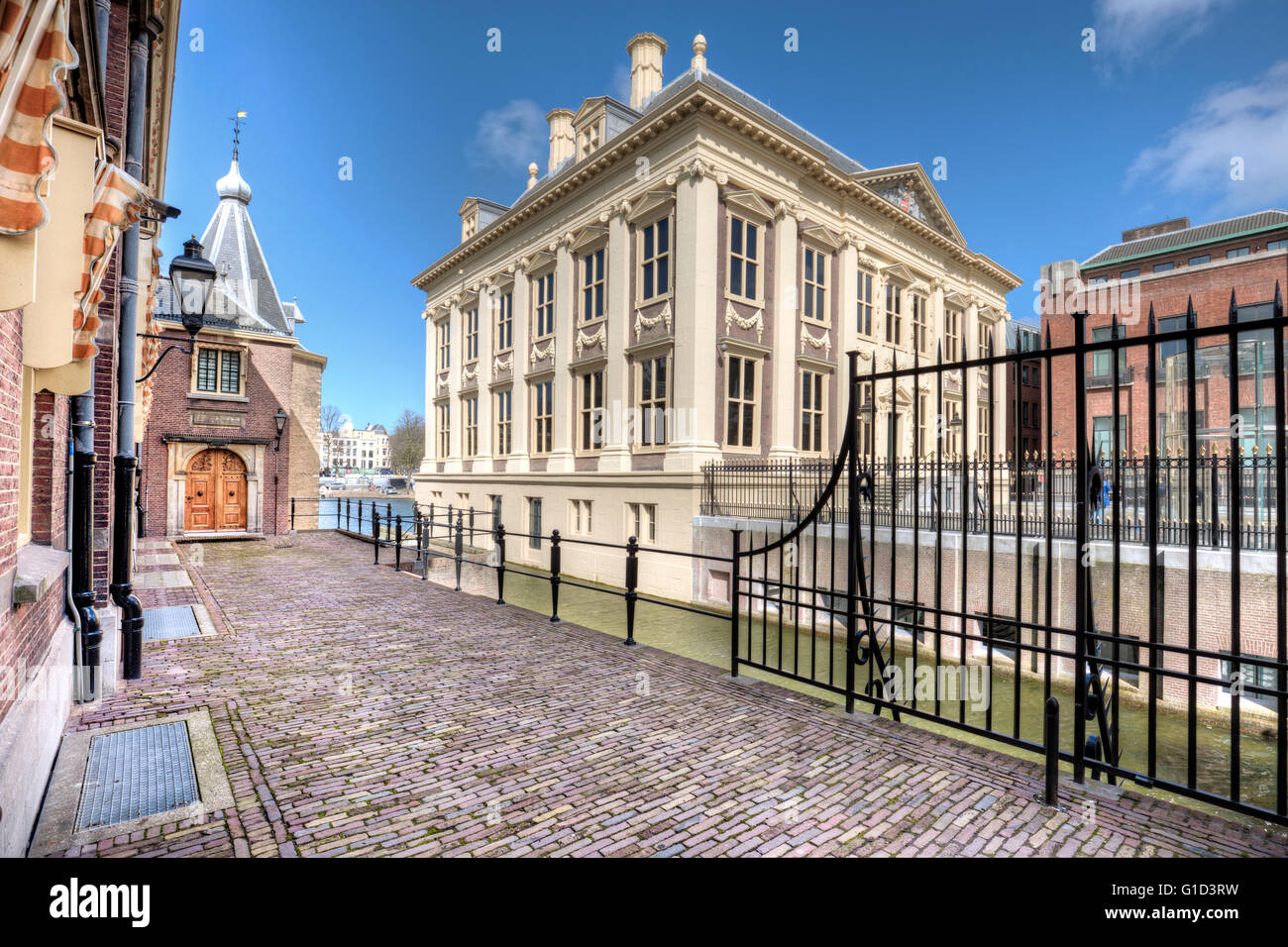 Musée Mauritshuis à La Haye, Pays-Bas Photo Stock - Alamy