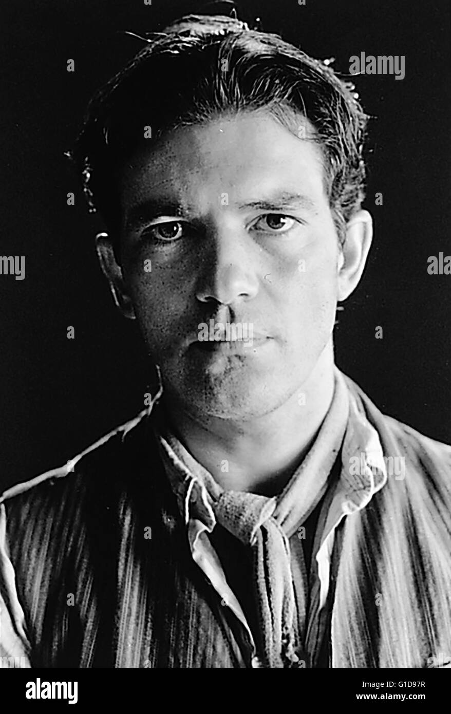 Antonio banderas film Banque d images noir et blanc Alamy