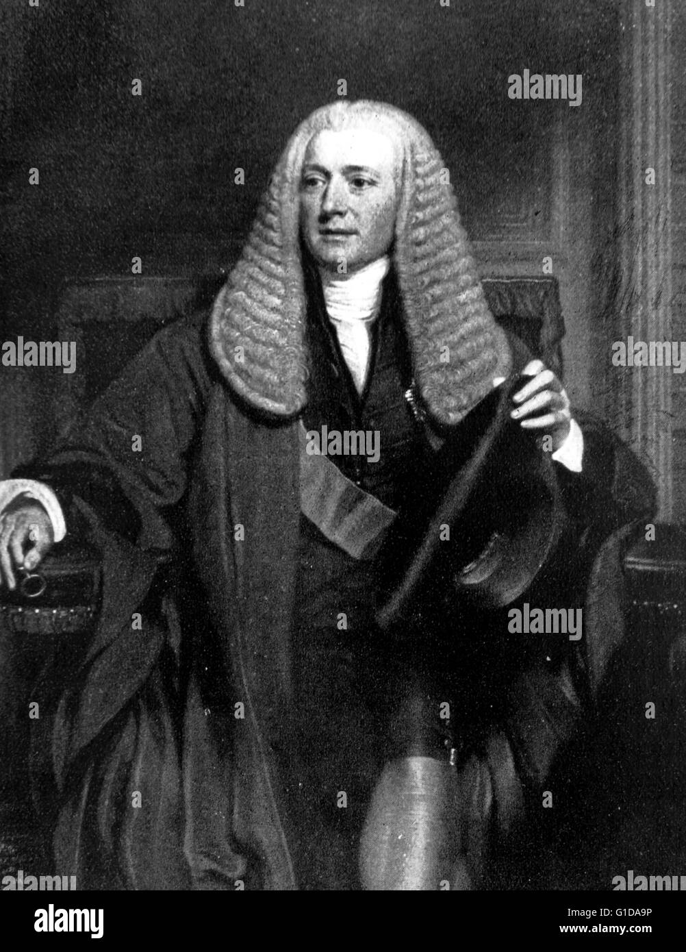 Charles Manners-Sutton (1755-1828) était un évêque dans l'église d'Angleterre, qui a été archevêque de Cantorbéry de 1805 jusqu'à sa mort en 1828. Banque D'Images