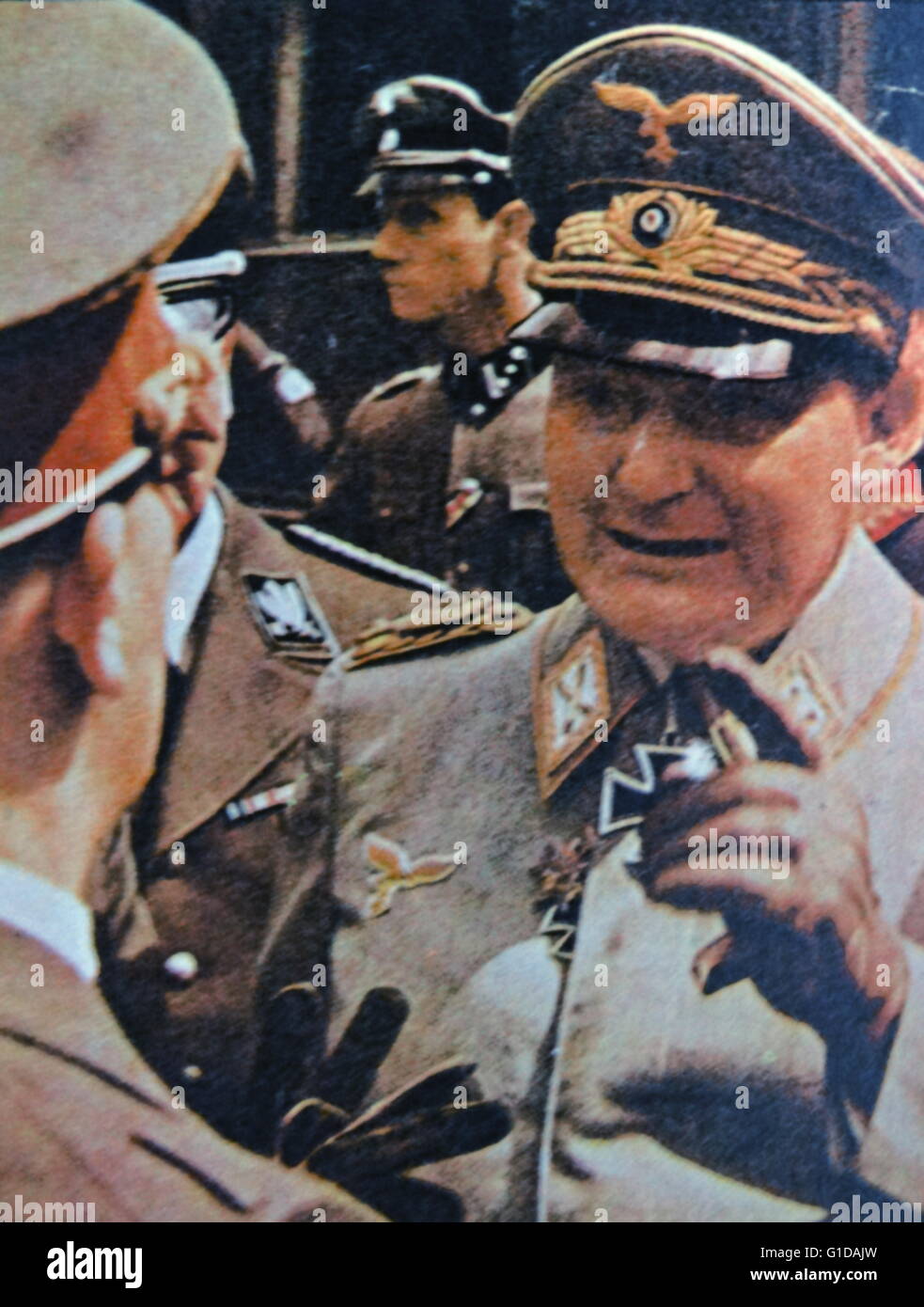 Hermann Göring (ou Goering) 1893 - 1946) homme politique allemand, chef militaire, et membre éminent du parti Nazi Banque D'Images