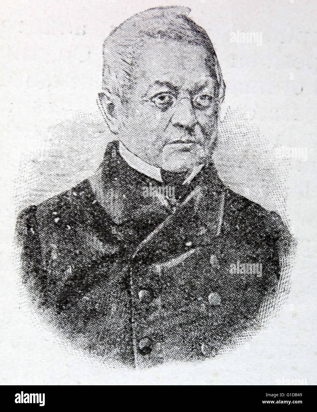 Adolphe Thiers, l'un des leaders de la Révolution française de 1830. Banque D'Images