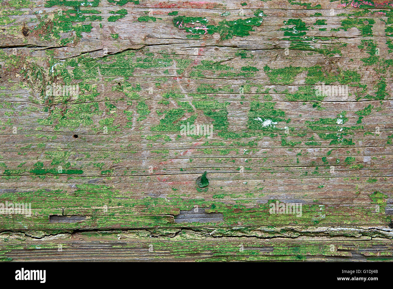 Texture bois avec peinture la couleur est arrachée. Peinture écaillée - texture de fond en bois. Banque D'Images