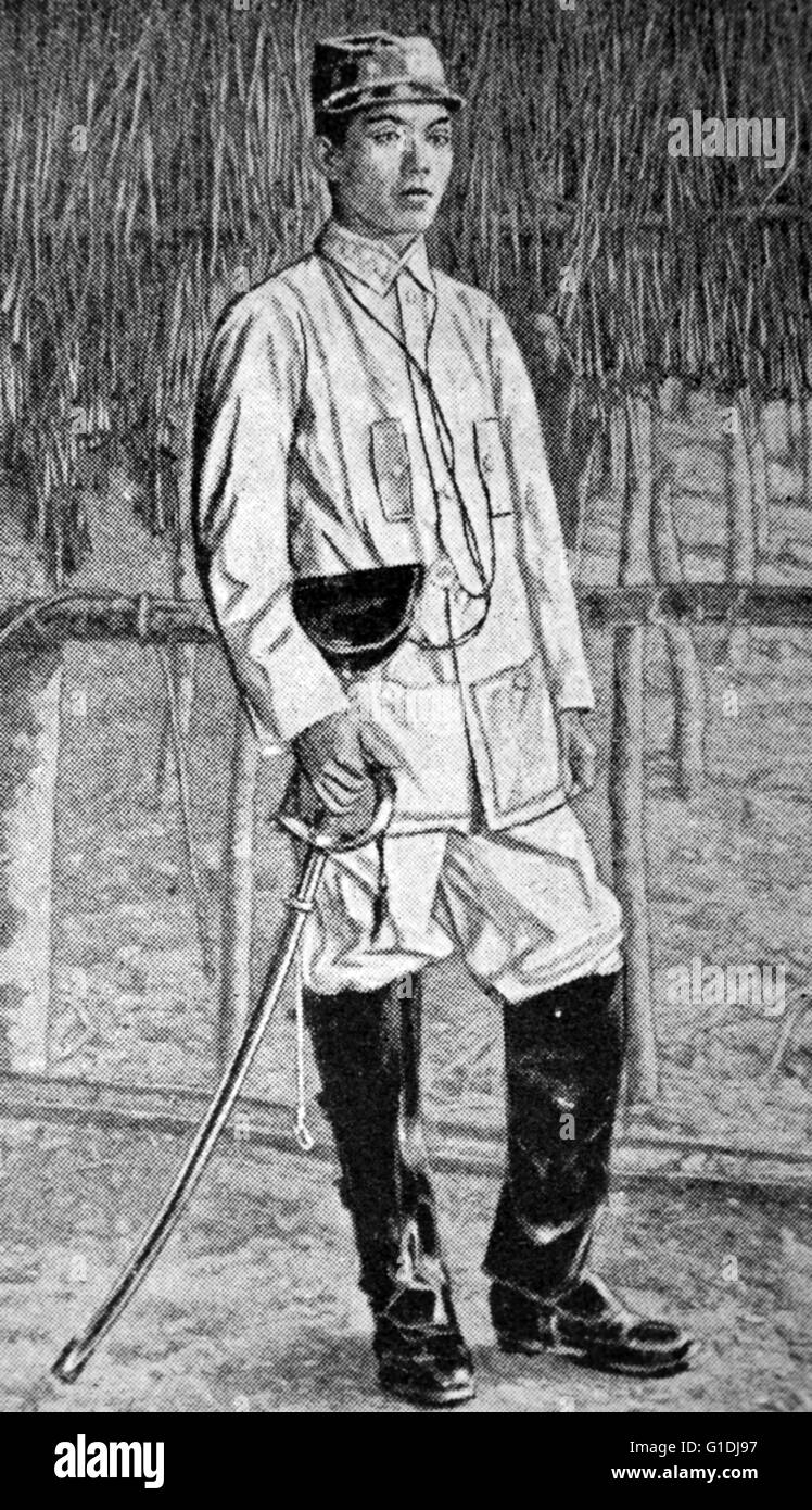 Emilio Aguinaldo y Famy (1869 - 1964), homme politique et révolutionnaire philippin et un chef militaire qui est officiellement reconnu comme étant le premier président des Philippines (1899-1901) et a dirigé les forces des Philippines d'abord contre l'Espagne dans la dernière partie de la révolution philippine (1896-1897), puis dans la guerre hispano-américaine (1898), et enfin contre les États-Unis au cours de la Guerre des Philippines (1899-1901). Il a été capturé par les forces américaines en 1901, qui a mis fin à sa présidence. Banque D'Images