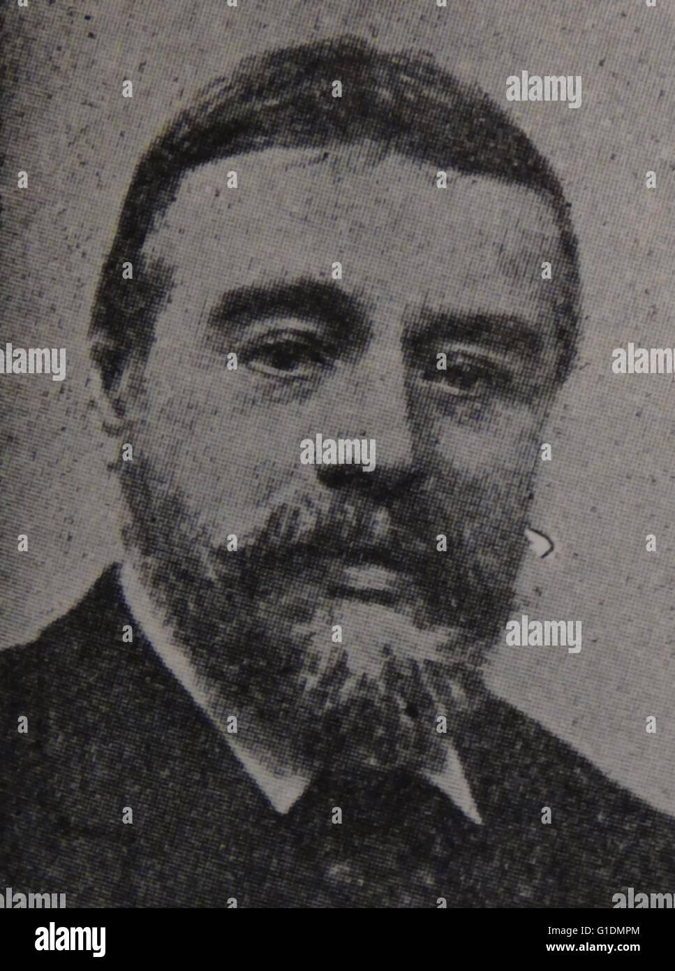 Portrait Lawrence Alma-Tadema (1836-1912) un peintre néerlandais de la denizenship spécial. En date du 20e siècle Banque D'Images