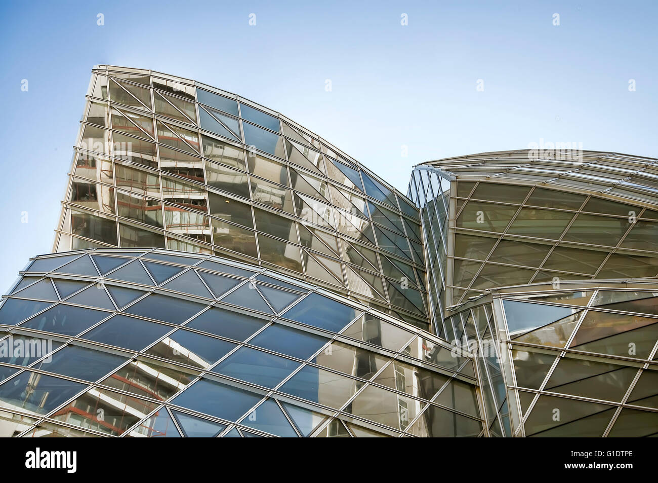 Frank Ghery, Architecture, bâtiment "Le nuage", Novartis Campus, Basel Banque D'Images