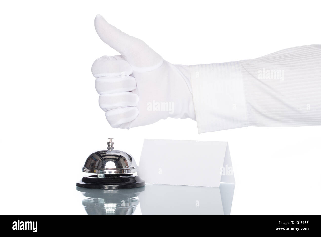 Bell Service sur le chèque en 24 avec un fond blanc, un bon service Banque D'Images Bell Service sur le chèque en 24 avec un fond blanc, un bon service Banque D'Images