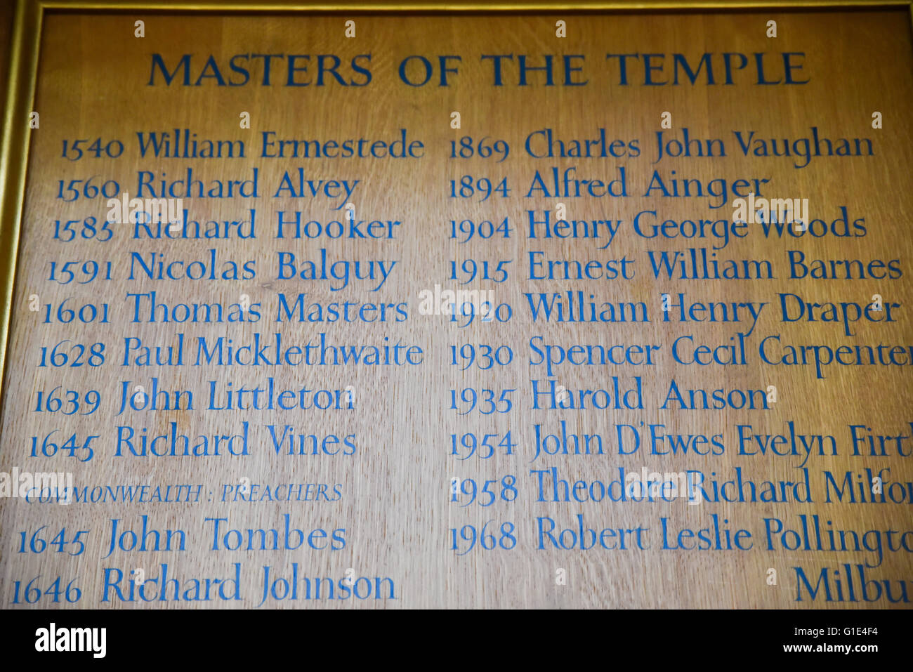 Le Temple Church, Fleet Street, Londres, Royaume-Uni. Le 13 mai 2016. Temple Church Fleet Street. La superstition du Vendredi 13 Banque D'Images