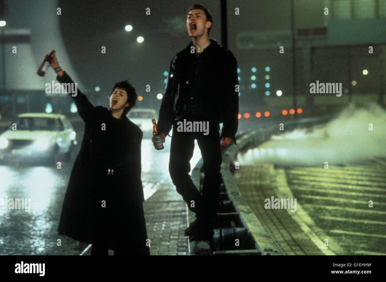 Shopping / Sadie Frost / Jude Law Banque D'Images