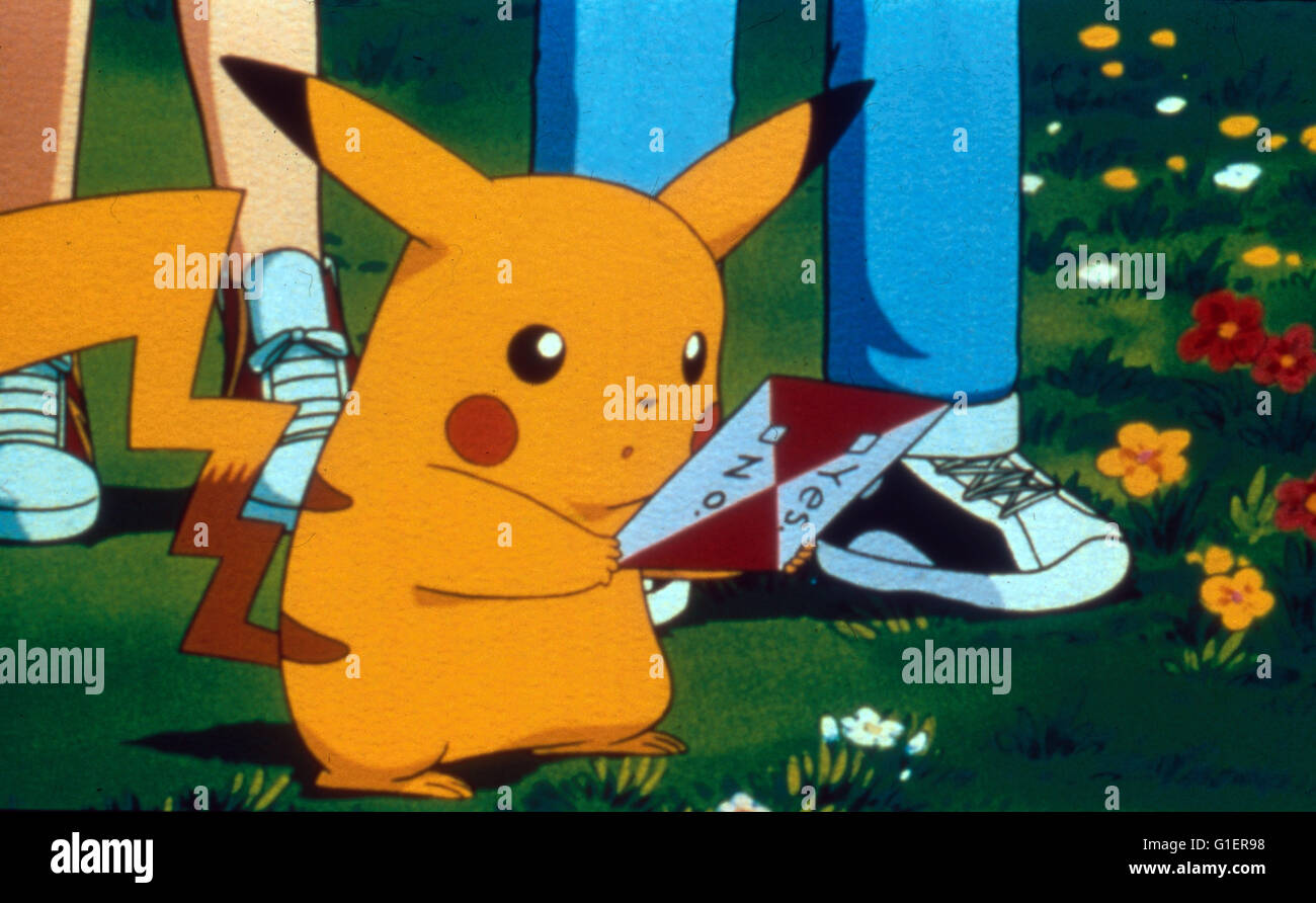 Animeserie, Pokemon, Japon, 1998 Seiten : Pikachu Banque D'Images