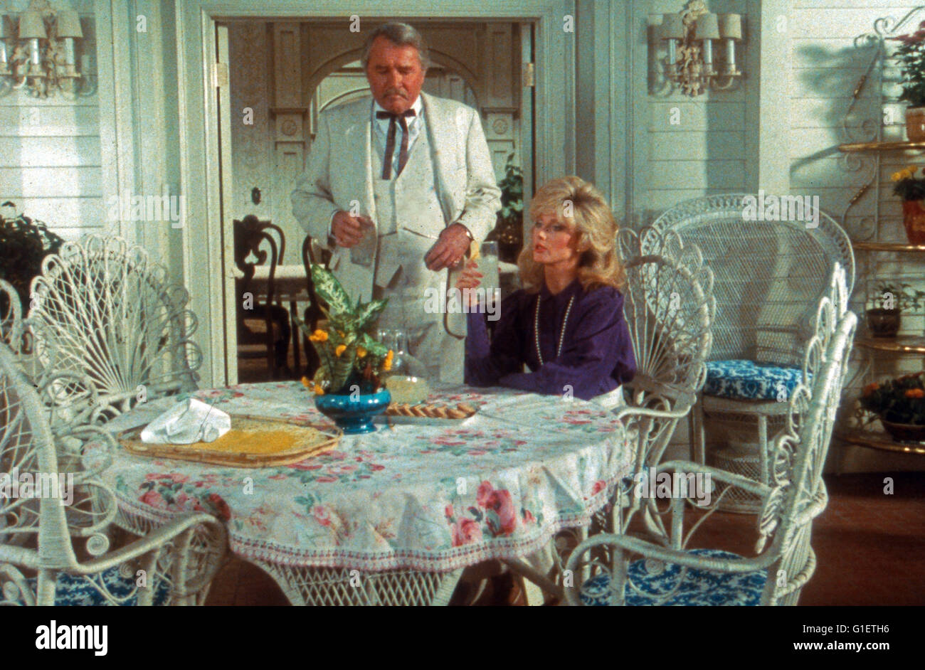 Flamingo Road, Fernsehserie, USA 1980 - 1982, acteurs : Howard Duff, Morgan Fairchild Banque D'Images