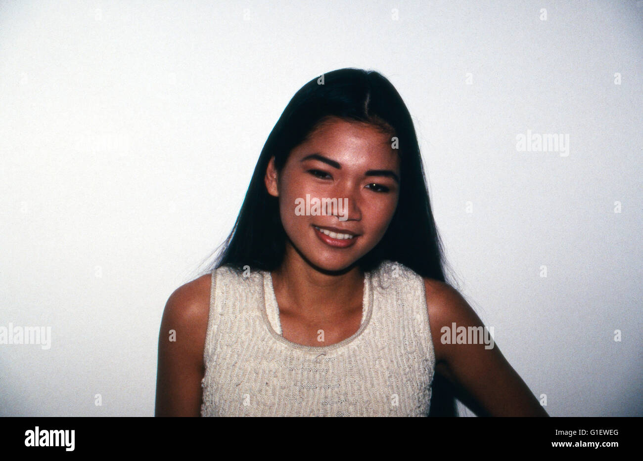 Die philippinische Rapperin Yo ! La Ross, 1990er Jahre. Le rappeur philippins Yo ! La Ross, 1990. Banque D'Images
