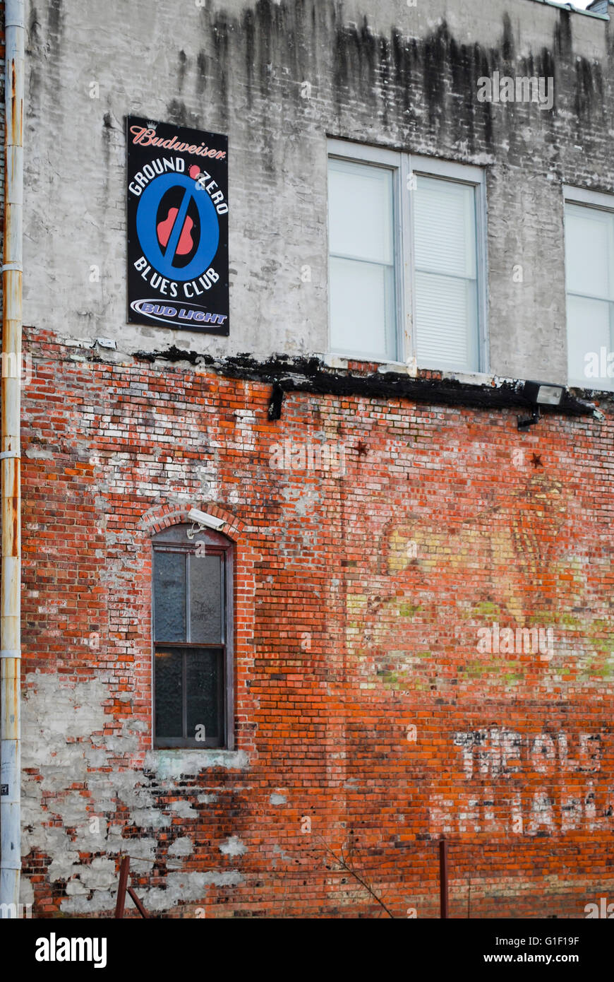 Le légendaire Ground Zero Blues club à Clarksdale Mississippi USA Banque D'Images