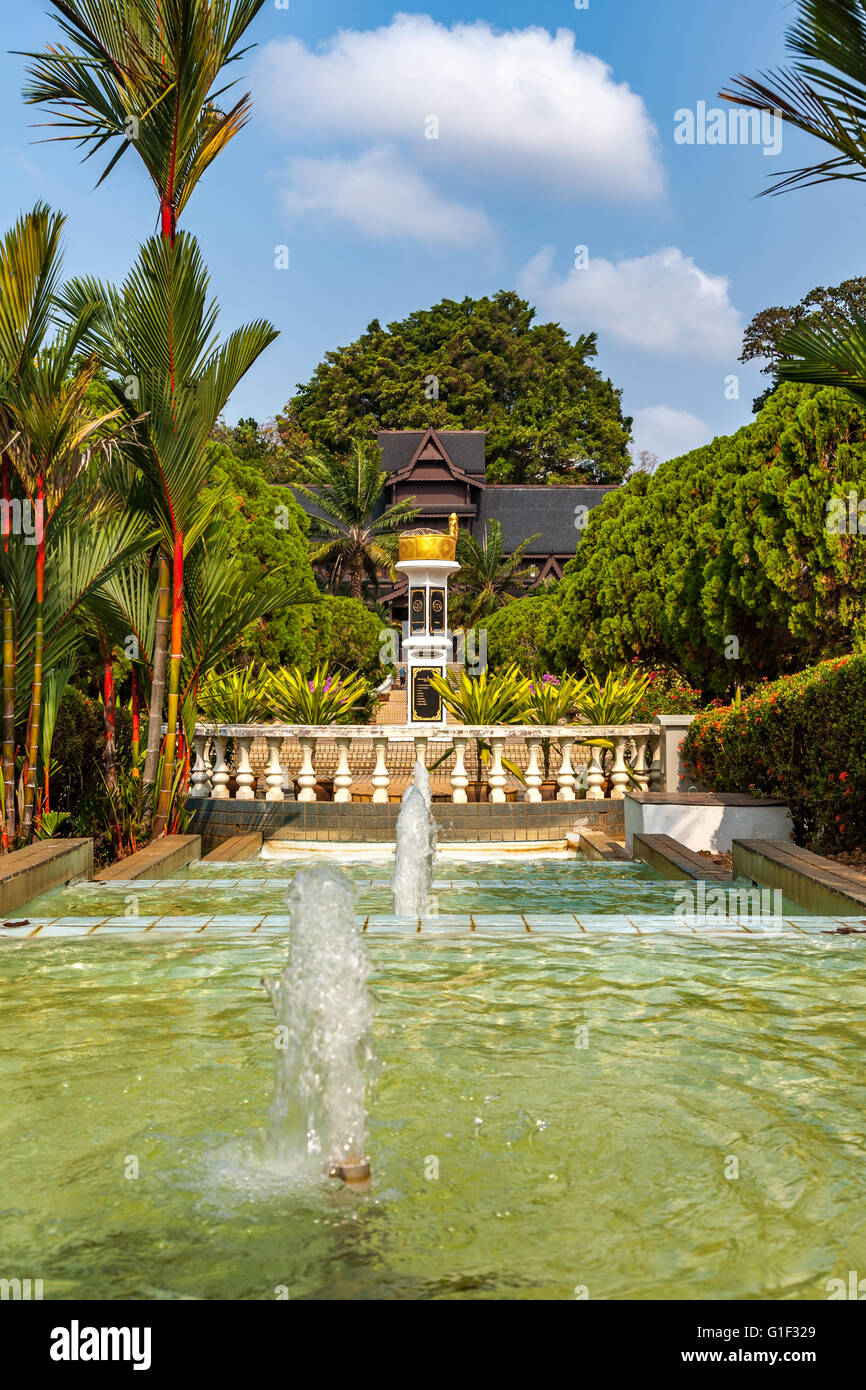 Jardins de la Malaisie Malacca Malacca Sultanate Palace Museum Banque D'Images