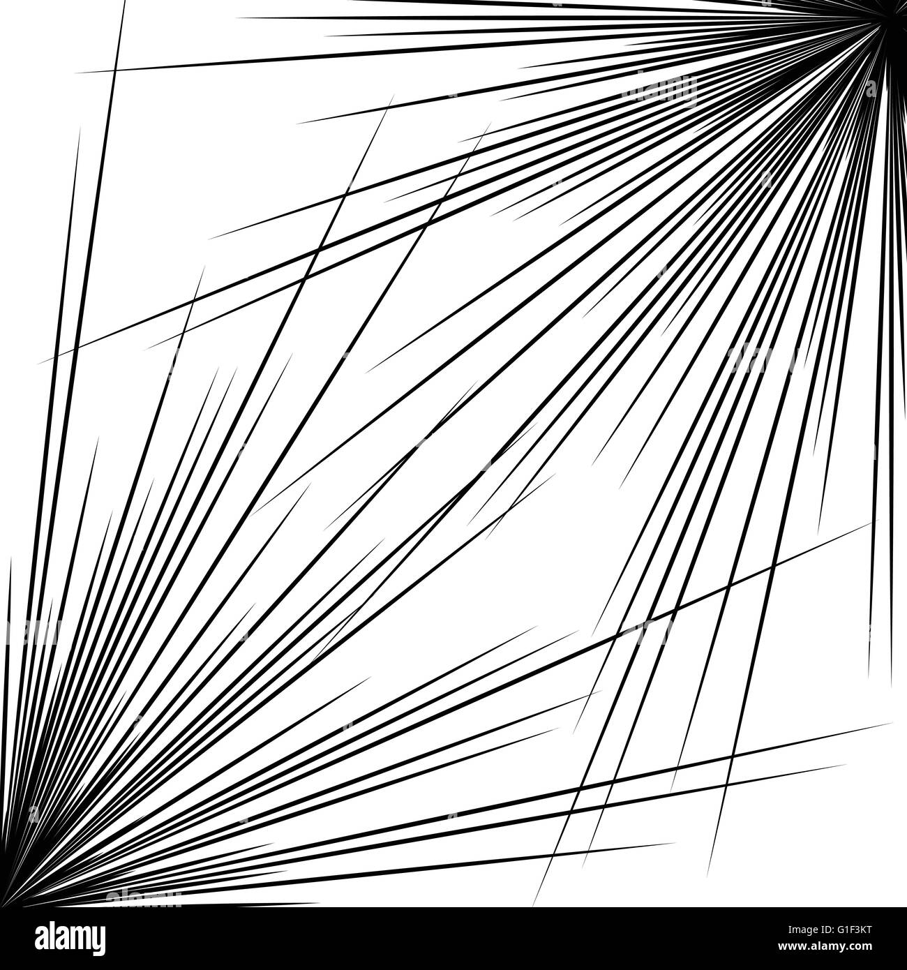 A FAIT, sharp forme abstraite, l'élément. Irradiant, éclatement edgy, des lignes nettes. Illustration de Vecteur