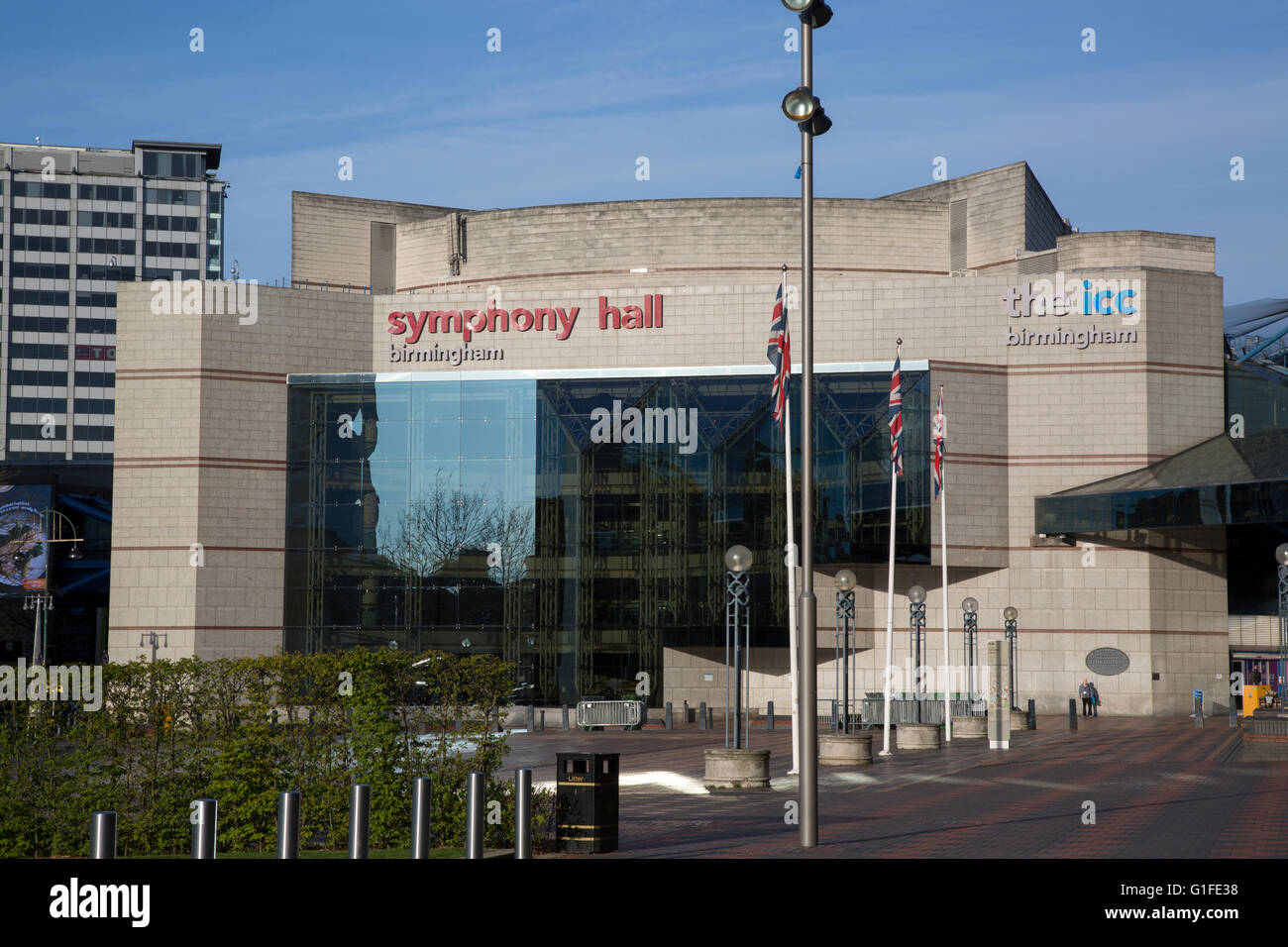 Symphony Hall ; Centenary Square Birmingham, Angleterre Banque D'Images