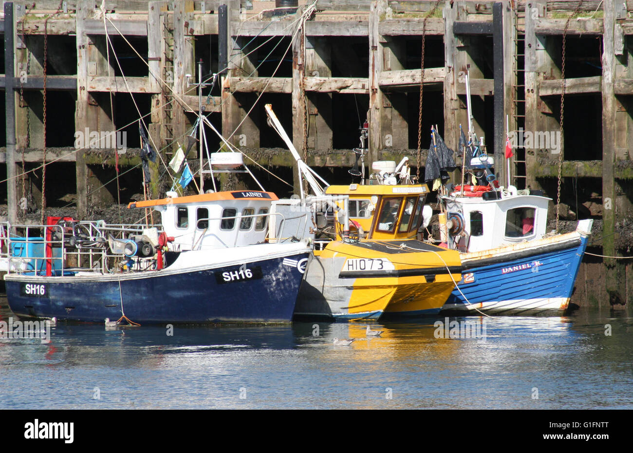 Cobles de pêche Banque D'Images