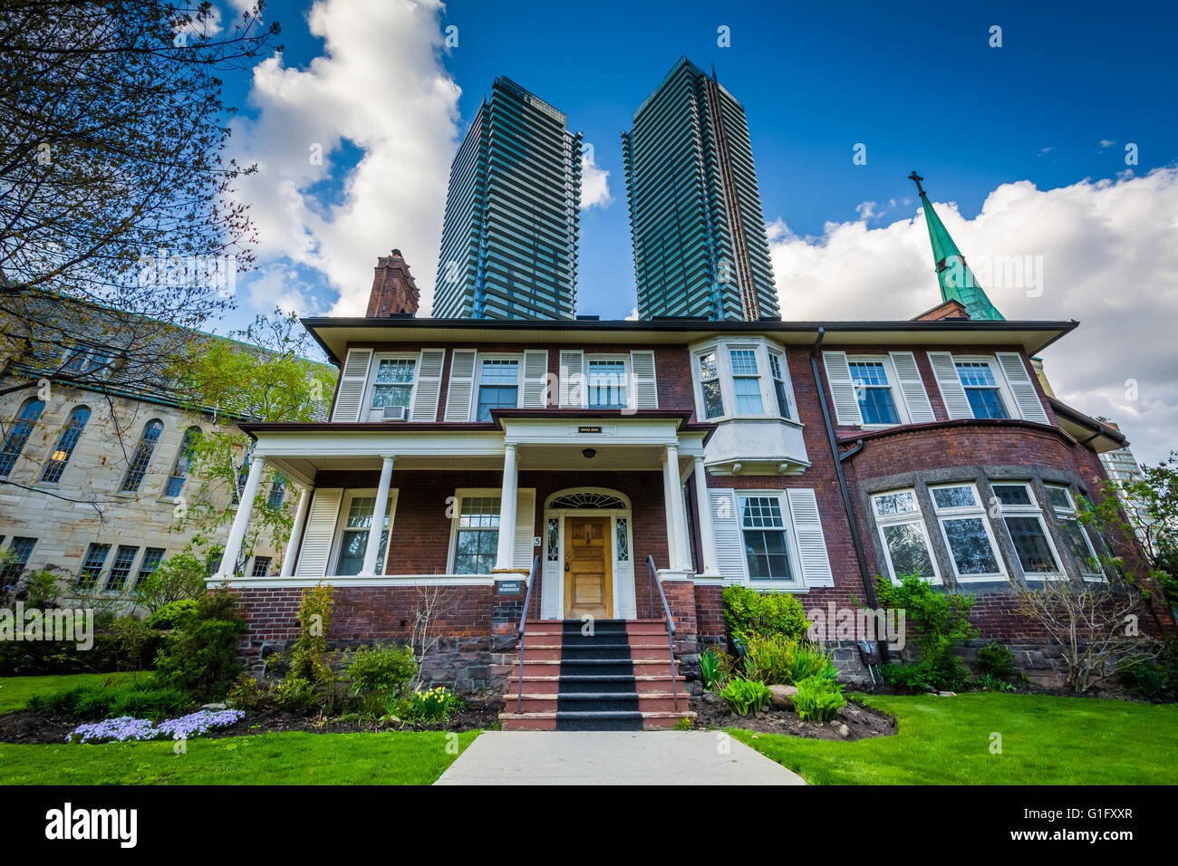 Windle House, à l'Université de Toronto, à Toronto, en Ontario. Banque D'Images