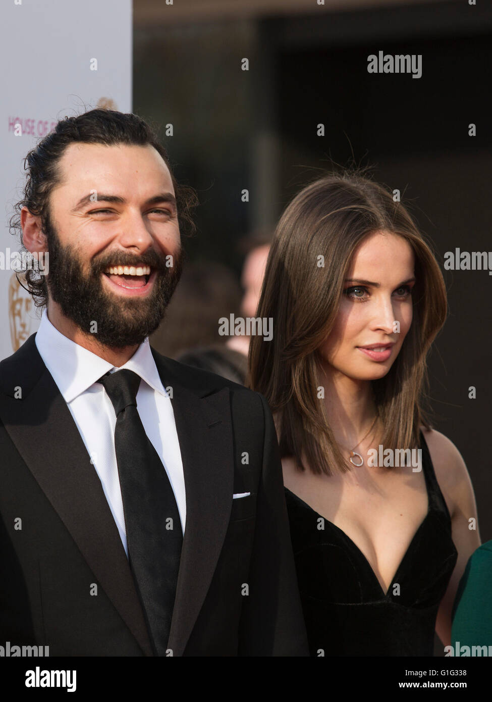 Aidan Turner Couple Eleanor Tomlinson Et Son Mari Heida reed aidan Banque de photographies et d'images à haute résolution -  Alamy