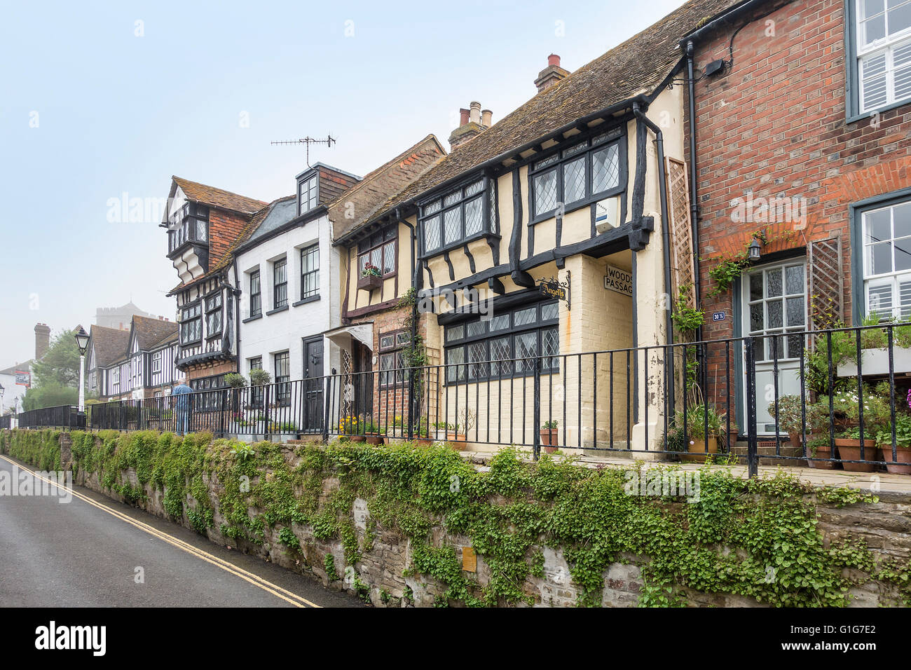 Tous les Saints de la vieille ville, rue Hastings Hastings East Sussex Banque D'Images