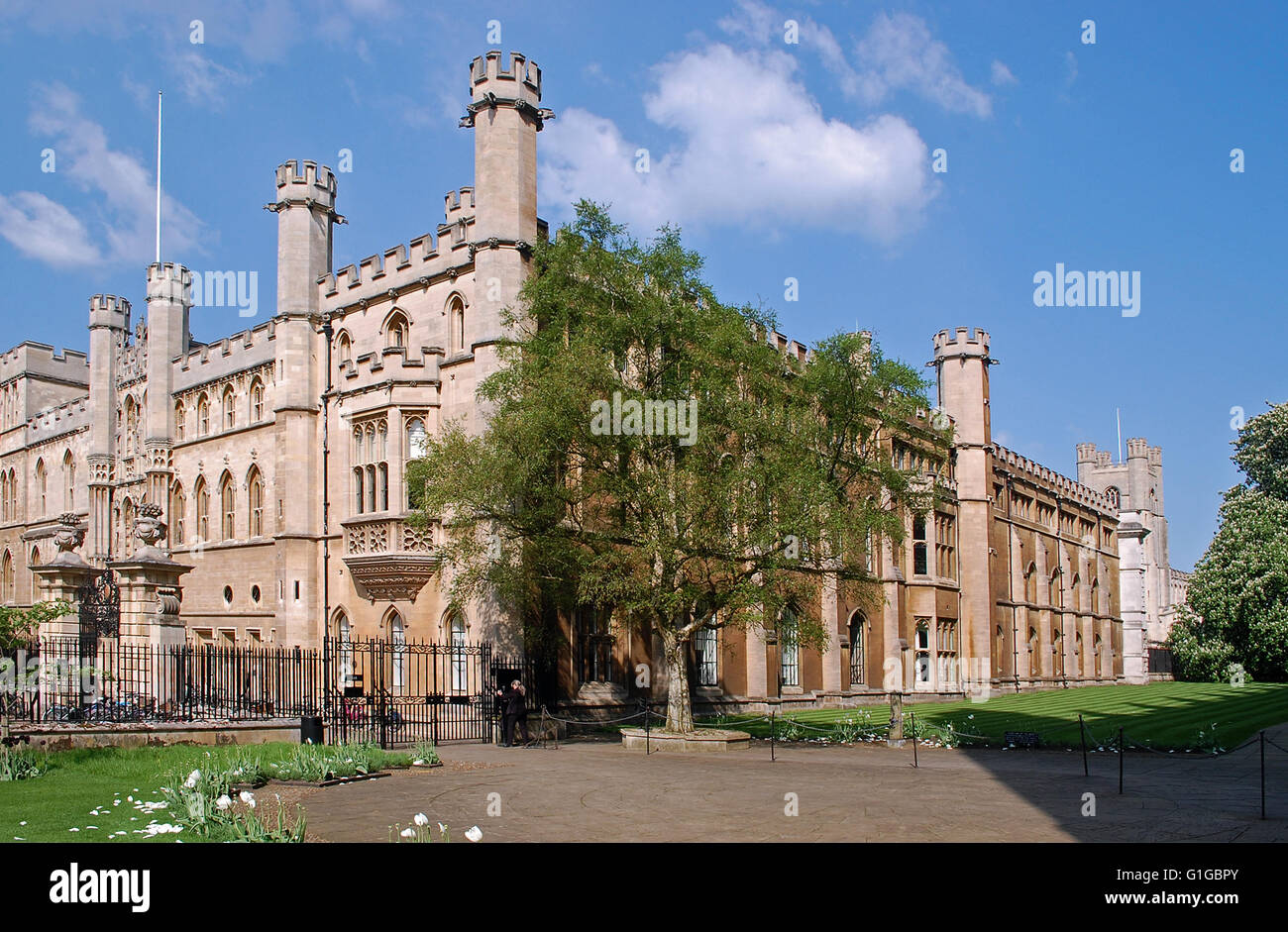 L'ancien bâtiment de l'école, l'Université de Cambridge Banque D'Images