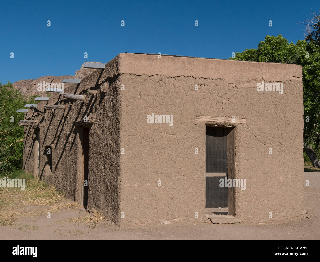 Daniels Ranch, Big Bend National Park, Texas. Banque D'Images