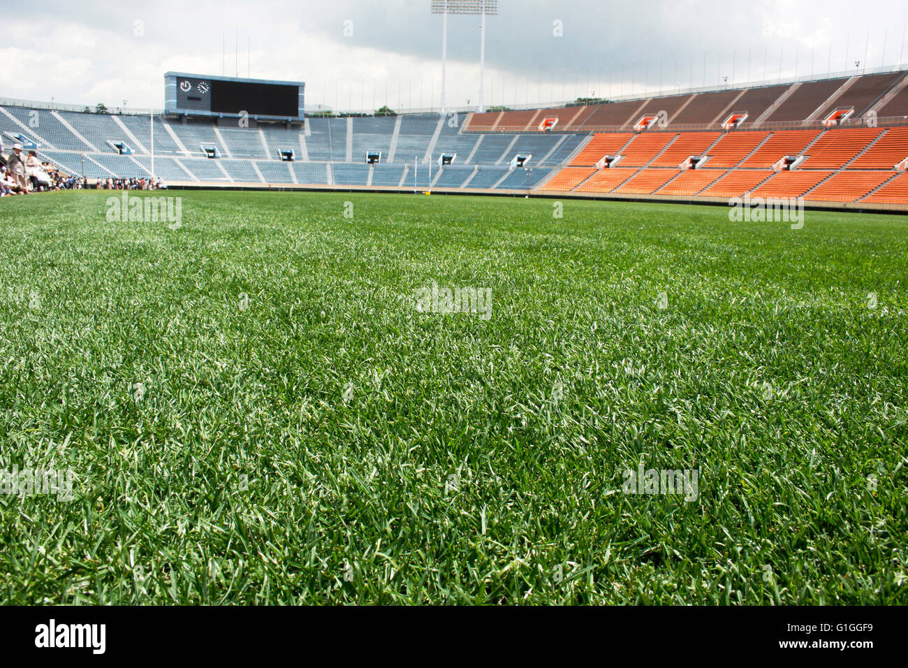 Stade National, Tokyo, Japon sera remplacé par le nouveau Stade national comme le principal lieu d'exposition pour les Jeux Olympiques de Tokyo 2020. Banque D'Images