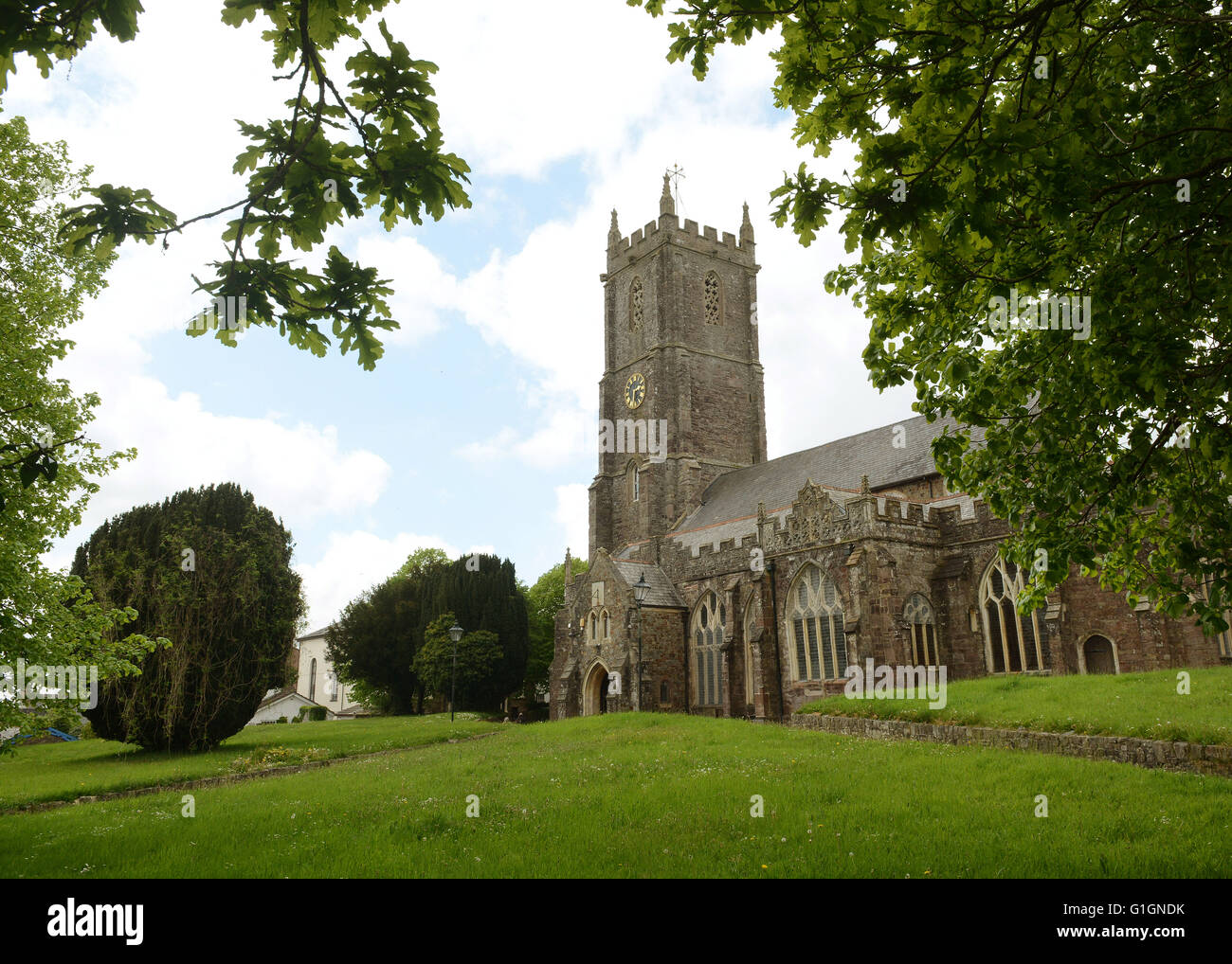South Molton , Église Saint Mary Magdalene Banque D'Images