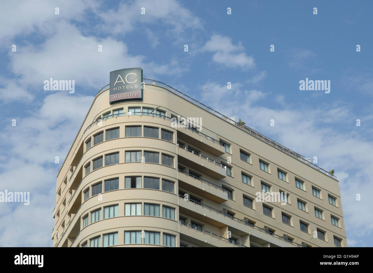 AC hôtel, Malaga Banque D'Images
