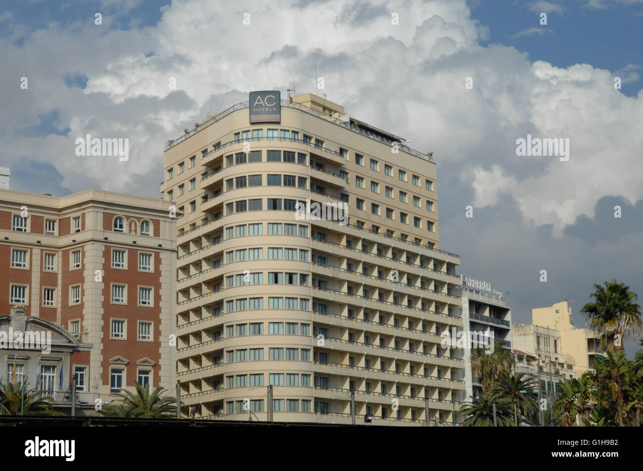 AC Hotel, hotel, Malaga Banque D'Images